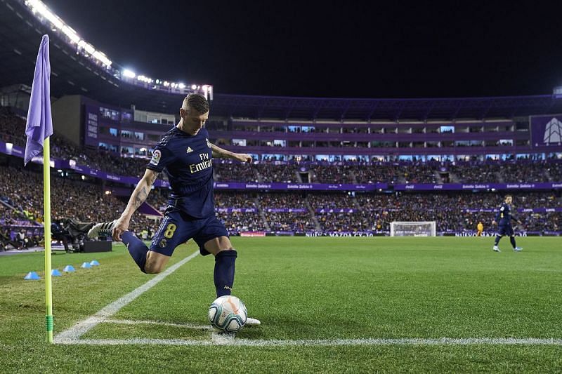 Kroos was brilliant again and Real Madrid's best midfielder, helping create Nacho's opener